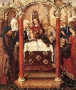 Jacques Daret Altarpiece of the Virgin oil on canvas